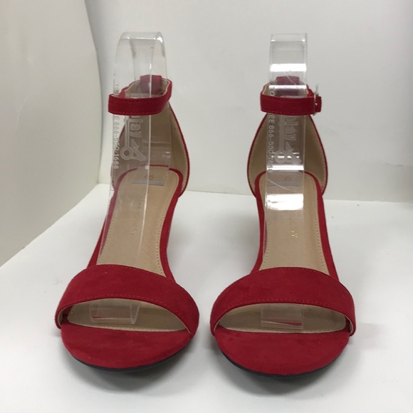 Louis-01 Low Wedge Two Piece Sandals - Picture 2 of 3